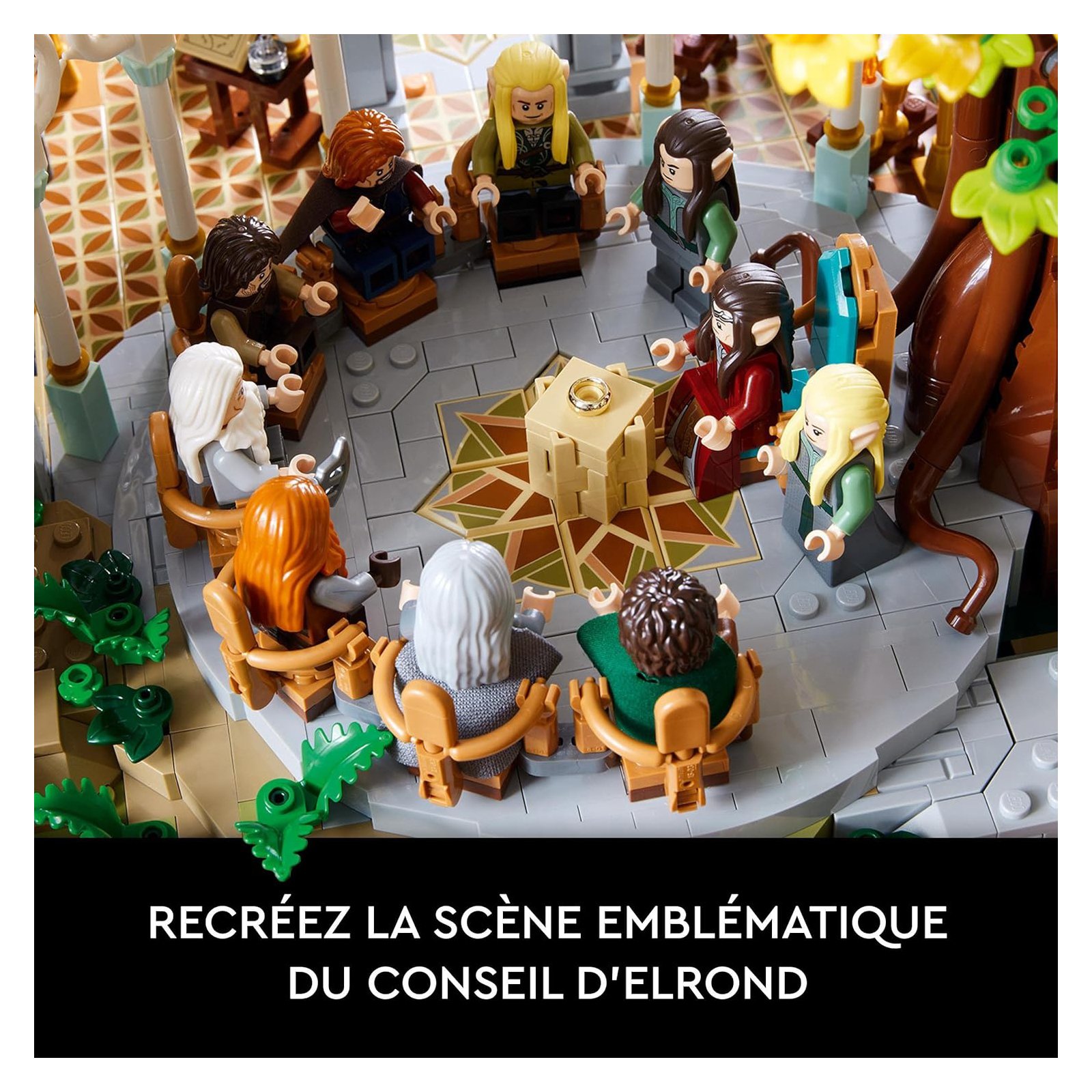 Lego Seigneur des Anneaux : le Conseil d'Elrond à Fondcombe / Rivendell -  La Boutique de la Terre du Milieu - Elrond's Library